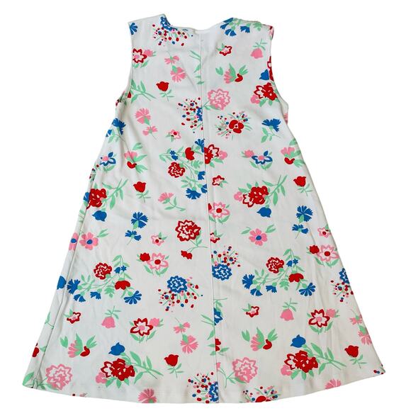 The Beaufort Bonnet Company Floral Dress - White with Red and Blue Accents - Picture 4 of 4